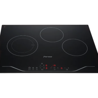 Encimera Eléctrica 3 Platos Fensa Vitrocerámica y Panel Touch FEV 3T Negra